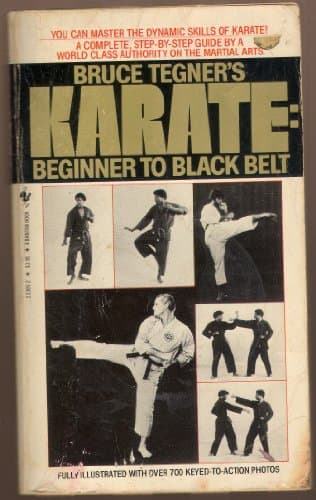 Book cover for Karate: Beginner to Black Belt by Tegner, Bruce