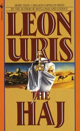 Book cover for The Haj: A Novel by Uris, Leon