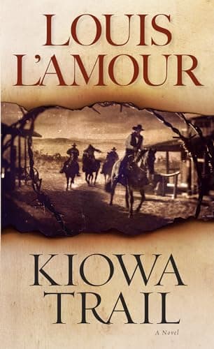 Book cover for Kiowa Trail: A Novel by L'Amour, Louis