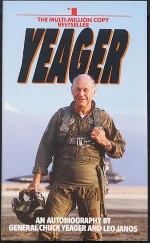 Book cover for Yeager: An Autobiography by Chuck Yeager