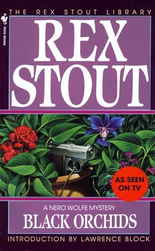 Book cover for Black Orchids (Nero Wolfe) by Rex Stout