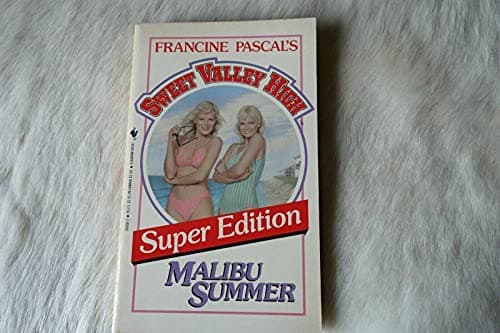 Book cover for Malibu Summer (Sweet Valley High Super Editions) by Pascal, Francine