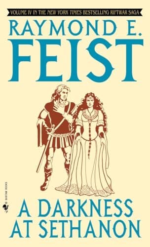Book cover for A Darkness at Sethanon (The Riftwar Saga, Vol. 4) by Feist, Raymond E.