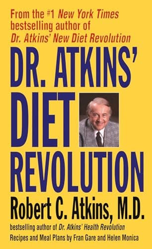 Book cover for Dr. Atkins' Diet Revolution by Atkins, Robert C.