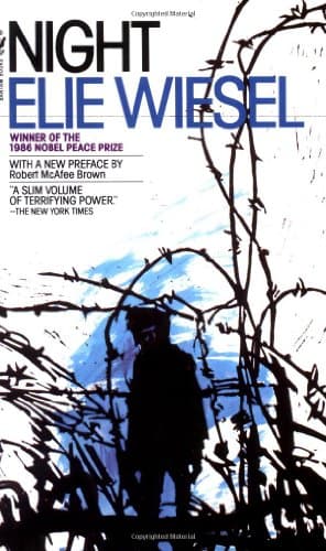 Book cover for Night by Elie Wiesel