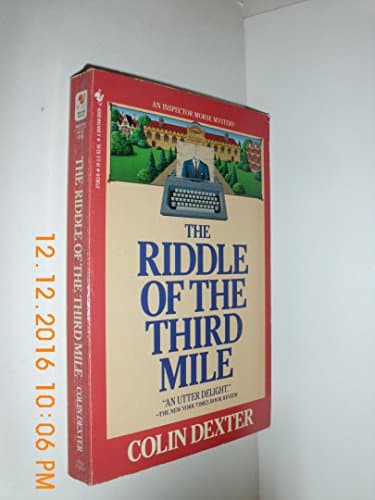 Book cover for The Riddle of the Third Mile by Dexter, Colin
