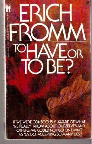 Book cover for To Have or to Be by Fromm, Erich