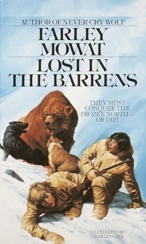 Book cover for Lost in the Barrens by Mowat, Farley