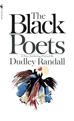 Book cover for The Black Poets by Randall, Dudley