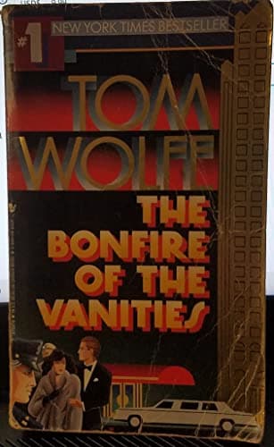 Book cover for The Bonfire of the Vanities by Wolfe, Tom
