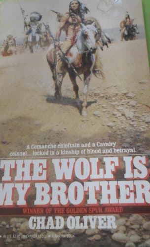 Book cover for The Wolf Is My Brother by Oliver, Chad