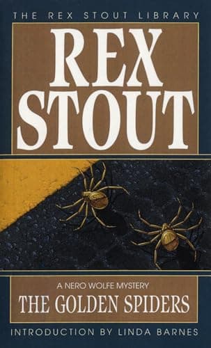 Book cover for The Golden Spiders (Nero Wolfe) by Stout, Rex