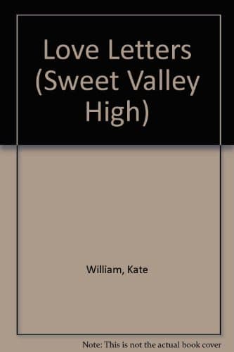 Book cover for LOVE LETTERS (Sweet Valley High) by Pascal, Francine