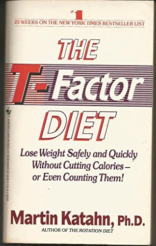 Book cover for The T-Factor Diet by Martin Katahn