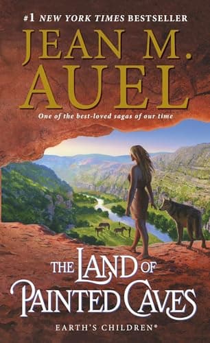Book cover for The Land of Painted Caves: Earth's Children, Book Six by Auel, Jean M.