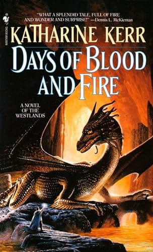 Book cover for Days of Blood and Fire - A Novel of the Westlands by Kerr, Katharine