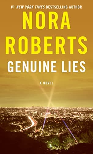 Book cover for Genuine Lies: A Novel by Roberts, Nora
