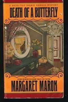 Book cover for Death of a Butterfly by Maron, Margaret