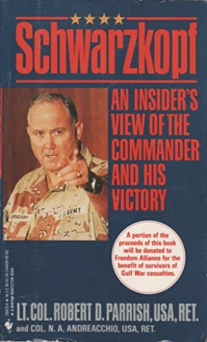 Book cover for Schwarzkopf by Parrish, Robert D.