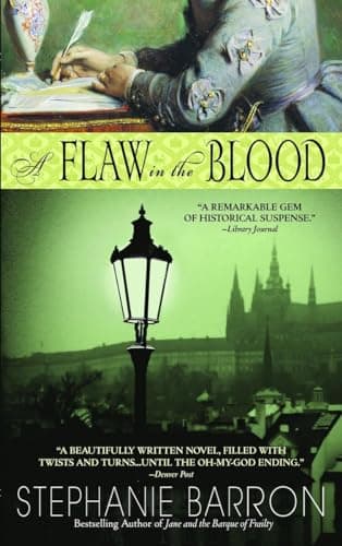 Book cover for A Flaw in the Blood: A Novel by Barron, Stephanie