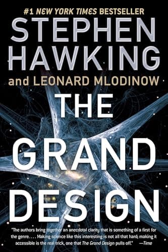 Book cover for The Grand Design by Stephen Hawking