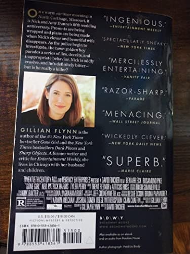 Book cover for Gone Girl (Movie Tie-In Edition): A Novel by Flynn, Gillian
