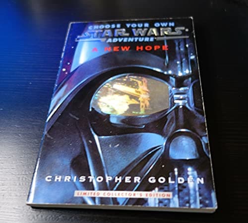 Book cover for A New Hope (Choose Your Own Star Wars Adventures) by Golden, Christopher