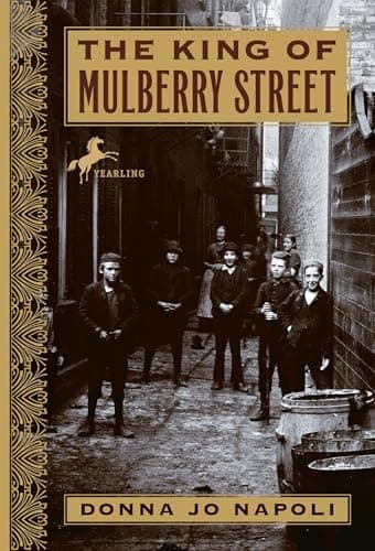 Book cover for The King of Mulberry Street by Napoli, Donna Jo
