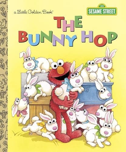 Book cover for The Bunny Hop (Sesame Street) (Little Golden Book) by Albee, Sarah
