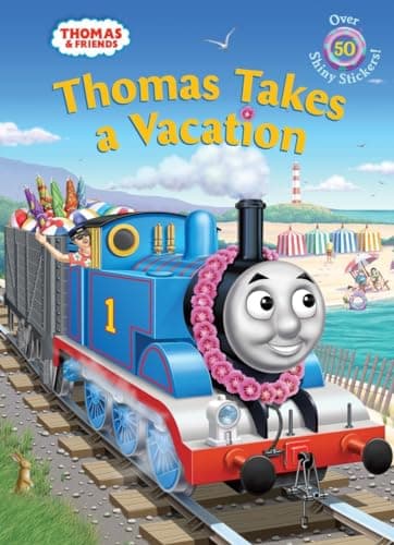 Book cover for THOMAS TAKES A VACAT by Golden Books