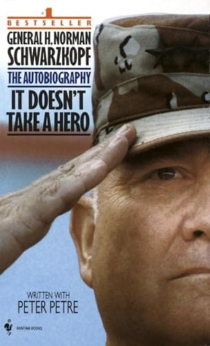 Book cover for It Doesn't Take a Hero : The Autobiography of General H. Norman Schwarzkopf by Schwarzkopf, Norman