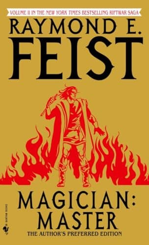 Book cover for Magician: Master (Riftwar Saga, Book 2) by Raymond E. Feist