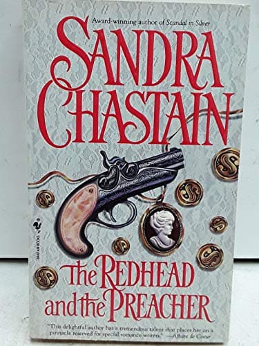 Book cover for Redhead and the Preacher, The by Chastain, Sandra