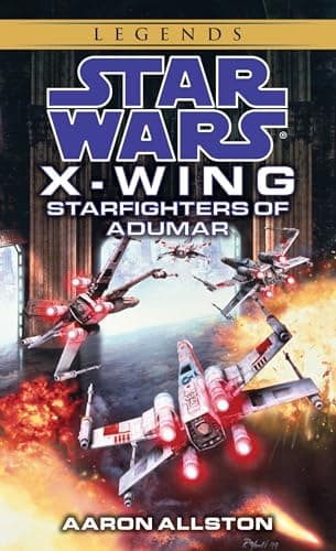 Book cover for Starfighters of Adumar: Star Wars Legends (Wraith Squadron) by Allston, Aaron