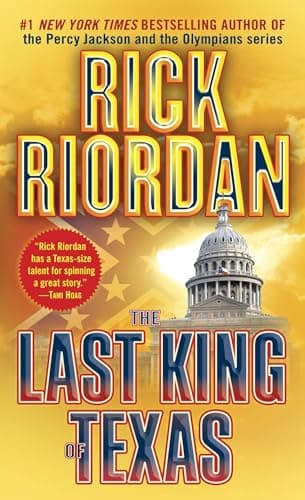 Book cover for The Last King of Texas by Riordan, Rick