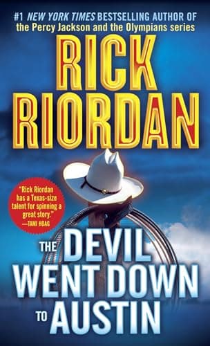 Book cover for The Devil Went Down to Austin (Tres Navarre) by Riordan, Rick