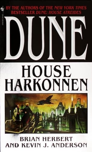 Book cover for House Harkonnen (Dune: House Trilogy, Book 2) by Brian Herbert