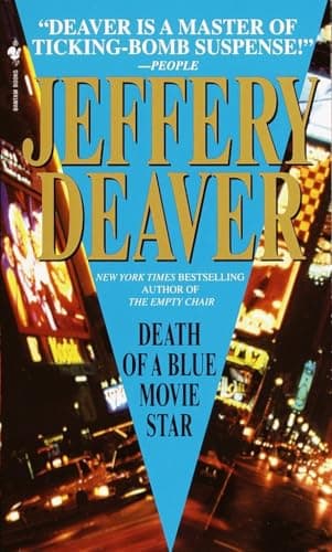 Book cover for Death of a Blue Movie Star (Rune) by Jeffery Deaver