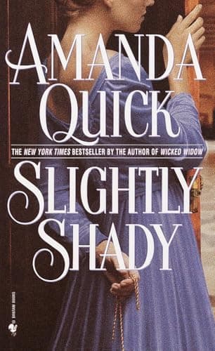Book cover for Slightly Shady (Lavinia Lake and Tobias March) by Quick, Amanda