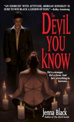 Book cover for The Devil You Know (Morgan Kingsley, Exorcist, Book 2) by Black, Jenna