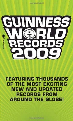 Book cover for Guinness World Records 2009 by Glenday, Craig