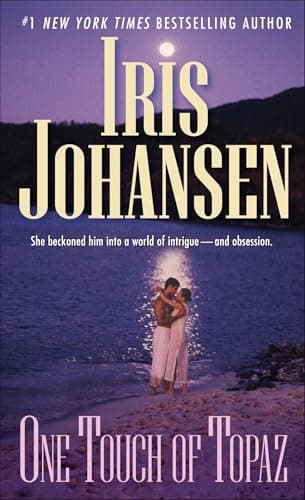 Book cover for One Touch of Topaz: A Novel by Johansen, Iris