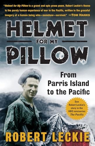 Book cover for Helmet for My Pillow: From Parris Island to the Pacific by Leckie, Robert