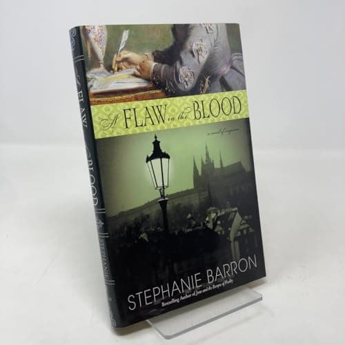 Book cover for A Flaw in the Blood by Barron, Stephanie