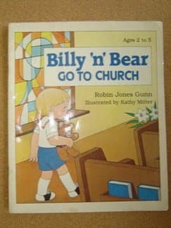 Book cover for Billy 'N' Bear Go to Church by Gunn, Robin Jones