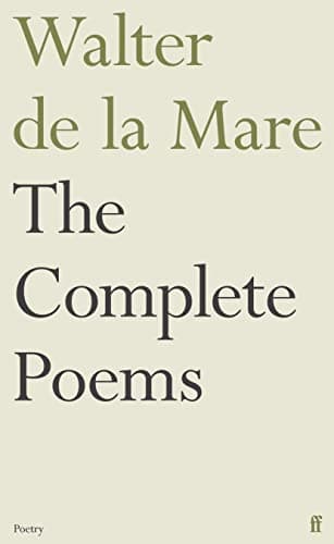 Book cover for The complete poems of Walter De La Mare by Walter de la Mare