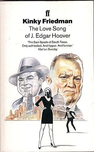 Book cover for Love Song of J. Edgar Hoover (English and Spanish Edition) by FRIEDMAN, Kinky