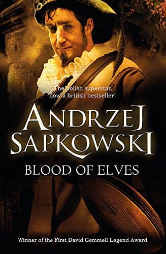 Book cover for blood of elves by Andrzej Sapkowski