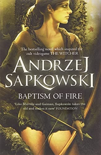 Book cover for Baptism of Fire by Andrzej Sapkowski