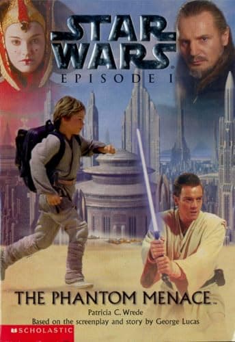 Book cover for The Phantom Menace (Star Wars Episode I) by Patricia C. Wrede